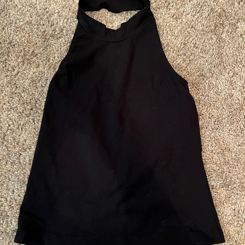 Elegant Black Sleeveless Top
